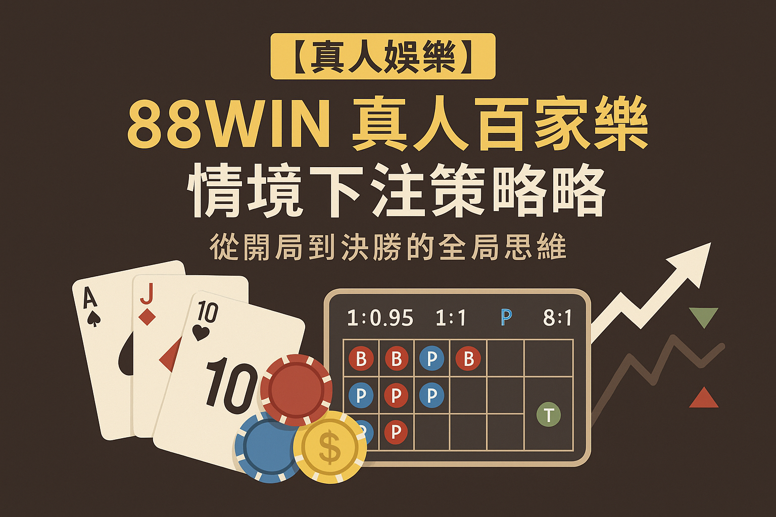 usdt 真人百家樂情境下注策略與實戰場景示意圖