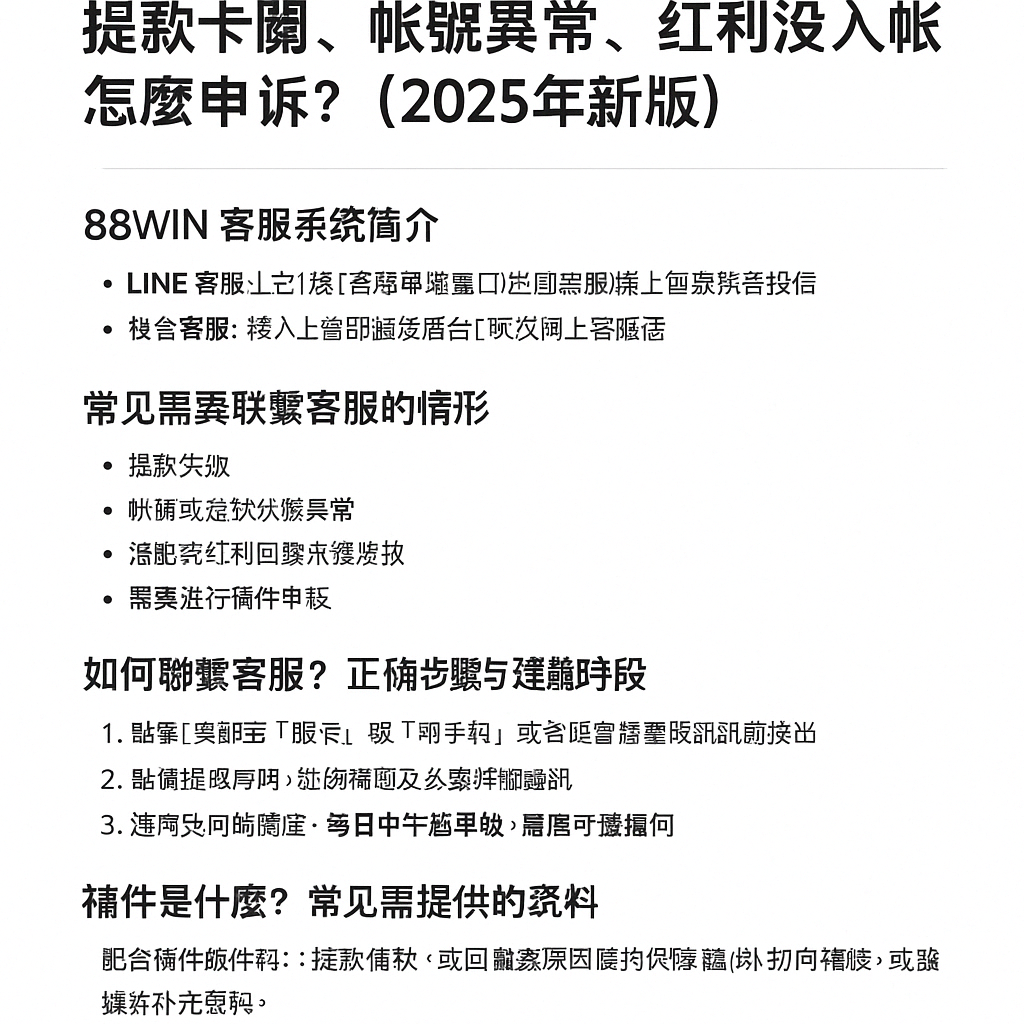 usdt 客服與補件申訴教學封面圖
