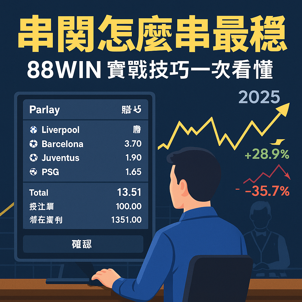 串關怎麼串最穩?88WIN 實戰技巧一次看懂